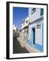 Narrow Street in Ferragudo Fishing Village, Portimao City, Algarve, Portugal, Europe-Richard Cummins-Framed Photographic Print