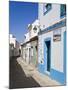 Narrow Street in Ferragudo Fishing Village, Portimao City, Algarve, Portugal, Europe-Richard Cummins-Mounted Photographic Print