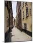Narrow Street in Gamla Stan, Old Town, Stockholm, Sweden, Scandinavia-Richard Ashworth-Mounted Photographic Print