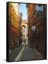 Narrow Street in Lyon (Vieux Lyon), France-Charles Sleicher-Framed Stretched Canvas