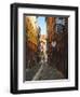 Narrow Street in Lyon (Vieux Lyon), France-Charles Sleicher-Framed Photographic Print