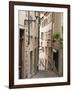 Narrow Street in Old Town, Zurich, Switzerland, Europe-Michael DeFreitas-Framed Photographic Print