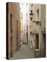 Narrow Street in Passau, Germany-Michael DeFreitas-Stretched Canvas