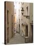 Narrow Street in Passau, Germany-Michael DeFreitas-Stretched Canvas