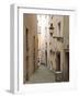 Narrow Street in Passau, Germany-Michael DeFreitas-Framed Photographic Print