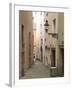 Narrow Street in Passau, Germany-Michael DeFreitas-Framed Photographic Print