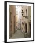 Narrow Street in Passau, Germany-Michael DeFreitas-Framed Photographic Print