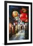 Narrow Street in Pontocho-Jon Hicks-Framed Photographic Print