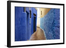 Narrow Street in the Medina (Old City), Tangier (Tanger), Morocco, North Africa, Africa-Bruno Morandi-Framed Photographic Print