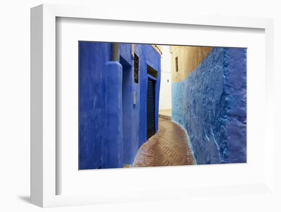 Narrow Street in the Medina (Old City), Tangier (Tanger), Morocco, North Africa, Africa-Bruno Morandi-Framed Photographic Print