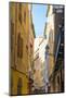 Narrow street in the Old Town, Vieille Ville, Nice, Alpes-Maritimes, Cote d'Azur, Provence, French -Fraser Hall-Mounted Photographic Print