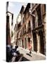 Narrow Street in Trastevere District, Rome, Lazio, Italy-Ken Gillham-Stretched Canvas