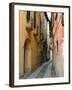 Narrow Street, Lake Orta, Orta, Italy-Lisa S. Engelbrecht-Framed Photographic Print