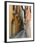 Narrow Street, Lake Orta, Orta, Italy-Lisa S. Engelbrecht-Framed Photographic Print