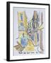 Narrow streets along Placette Abbe Robert Jarred, Old Nice, Nice, France-Richard Lawrence-Framed Photographic Print