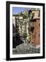 Narrow Streets in the Clifftop Village of Riomaggiore, Cinque Terre, Liguria, Italy-Gavin Hellier-Framed Photographic Print