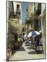 Narrow Streets in the Old Town, with Shops and Restaurants, Chania, Crete, Greece, Europe-Terry Sheila-Mounted Photographic Print