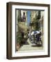 Narrow Streets in the Old Town, with Shops and Restaurants, Chania, Crete, Greece, Europe-Terry Sheila-Framed Photographic Print