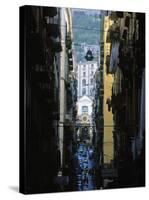 Narrow Streets of Naples, Italy-Demetrio Carrasco-Stretched Canvas