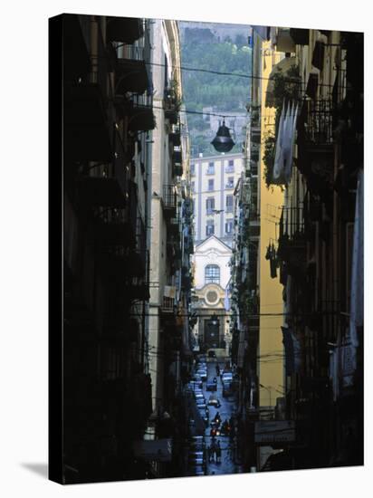 Narrow Streets of Naples, Italy-Demetrio Carrasco-Stretched Canvas