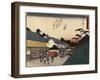 Narumi, 1837-1844-Utagawa Hiroshige-Framed Giclee Print