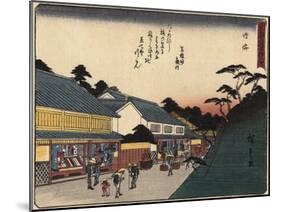 Narumi, 1837-1844-Utagawa Hiroshige-Mounted Giclee Print