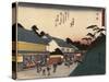 Narumi, 1837-1844-Utagawa Hiroshige-Stretched Canvas