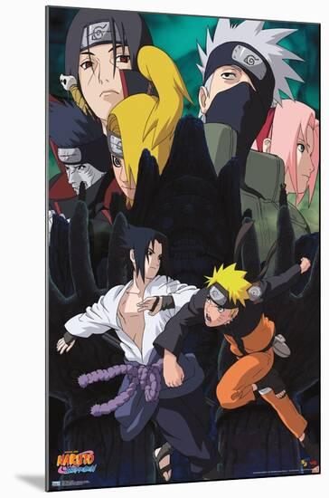 Naruto - Action-Trends International-Mounted Poster
