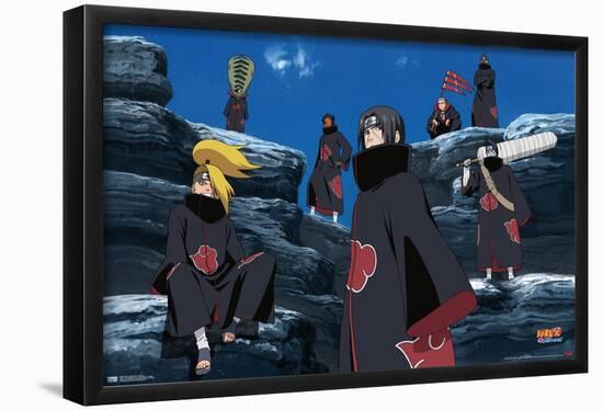 Naruto Shippuden - Akatsuki-Trends International-Framed Poster