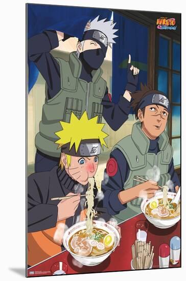 Naruto Shippuden - Food-Trends International-Mounted Poster