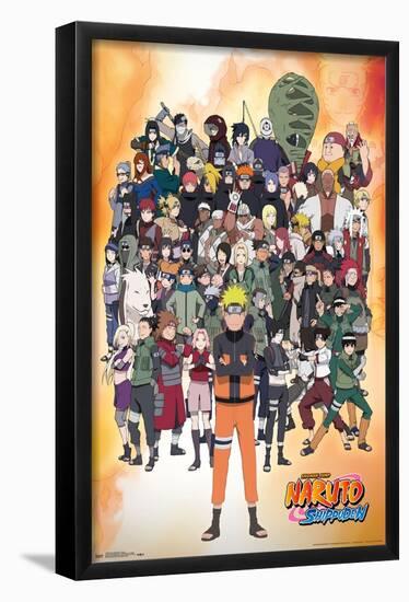 Naruto Shippuden - Group-Trends International-Framed Poster