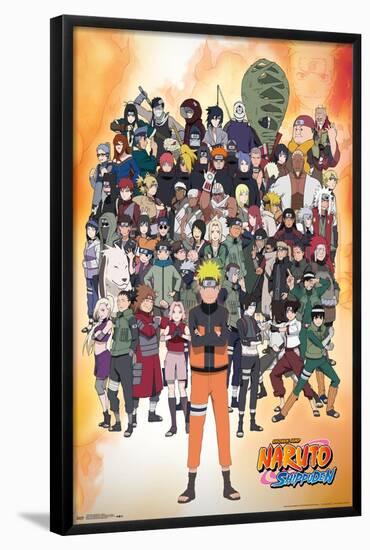 Naruto Shippuden - Group-Trends International-Framed Poster