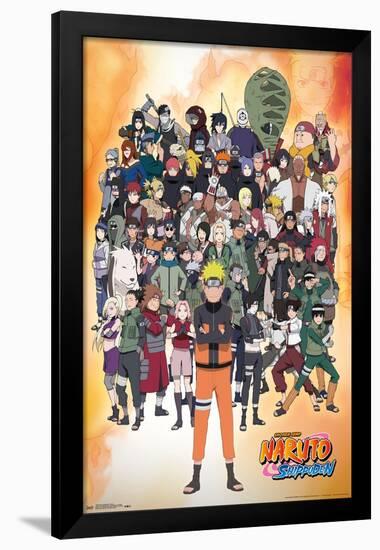 Naruto Shippuden - Group-Trends International-Framed Poster