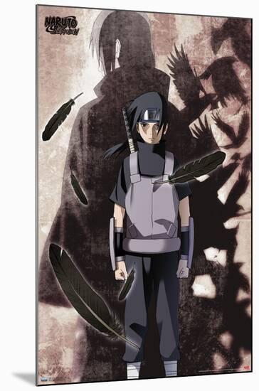 Naruto Shippuden - Itachi Uchiha-Trends International-Mounted Poster