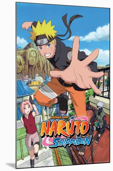 Naruto Shippuden - Jump-Trends International-Mounted Poster