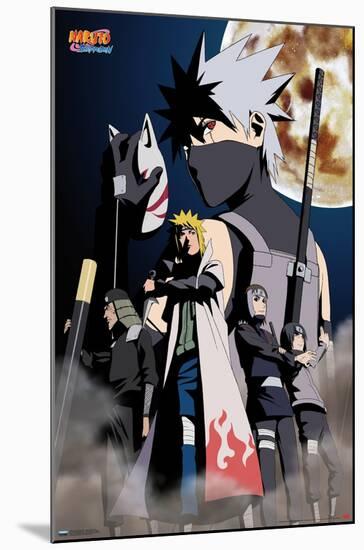 Naruto Shippuden - Kakashi Key Art-Trends International-Mounted Poster