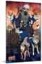 Naruto Shippuden - Kakashi Ninja Hounds-Trends International-Mounted Poster