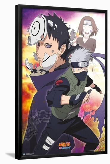 Naruto Shippuden - Kakashi-Trends International-Framed Poster