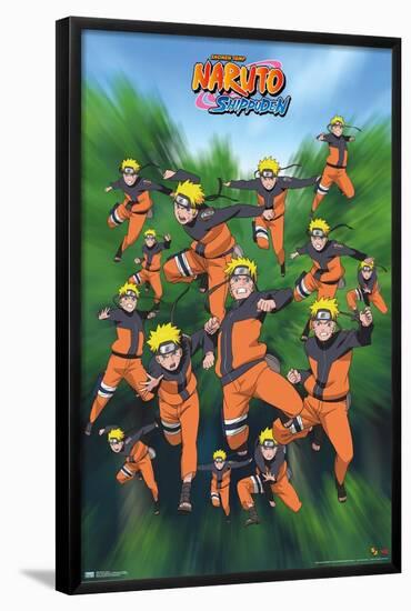 Naruto Shippuden - Poses-Trends International-Framed Poster