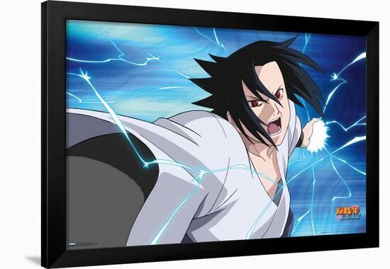 Naruto Shippuden - Sasuke-Trends International-Framed Poster