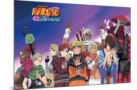 Naruto Shippuden - Together-Trends International-Mounted Poster