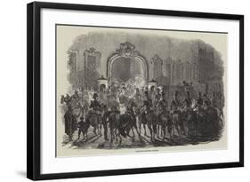 Narvaez Leaving Madrid-null-Framed Giclee Print