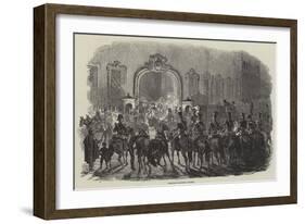 Narvaez Leaving Madrid-null-Framed Giclee Print