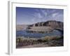 Naryn River, Kyrgistan (Kyrgyzstan) (Kirghizstan), Fsu, Central Asia, Asia-David Beatty-Framed Photographic Print