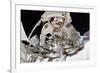 NASA Astronaut Greg Chamitoff at International Space Station-null-Framed Photo
