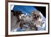 NASA Astronaut Spacewalk Space Earth-null-Framed Photo