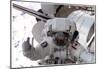 NASA Astronaut Spacewalk Space Photo Poster Print-null-Mounted Poster