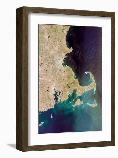 NASA - Cape Cod-null-Framed Art Print