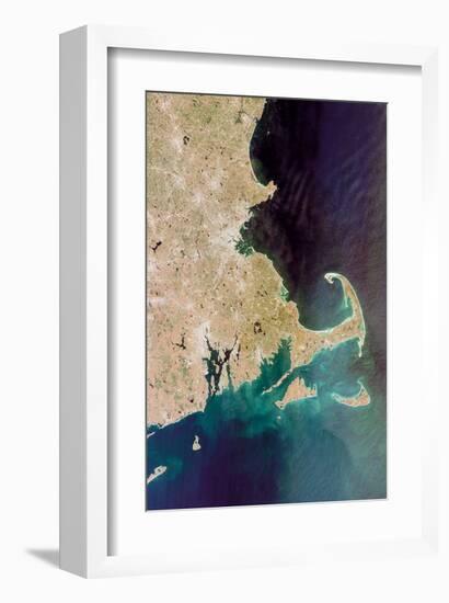 NASA - Cape Cod-null-Framed Art Print