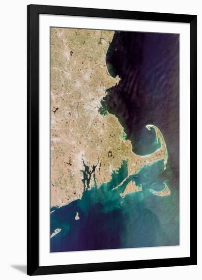 NASA - Cape Cod-null-Framed Art Print